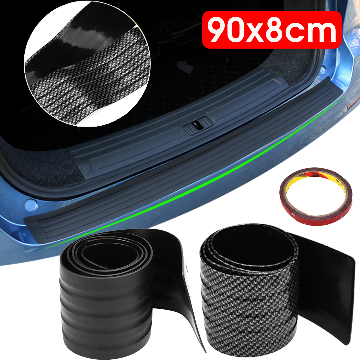 90CM-Car-Rear-Trunk-Bumper-Sill-Protector-Plate-Cover-Guard-Pickup-SUV-Truck-1585361