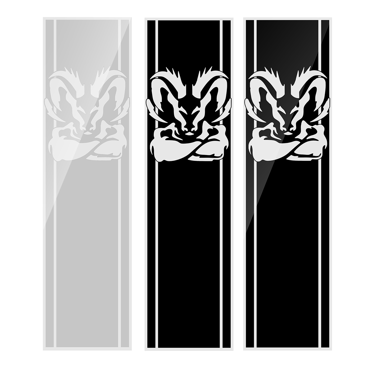 97x-25CM-Car-Stripe-Racing-Stickers-PVC-Decals-for-Dodge-Ram-1500-2500-3500-57L-DS011-1400778