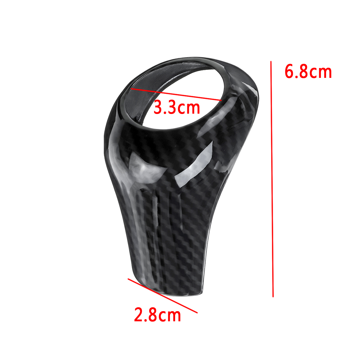 ABS-Carbon-Fiber-Gear-Shift-Cover-Trim-Sticker-For-Mercedes-Benz-ACEGGLKCLS-Class-1596576