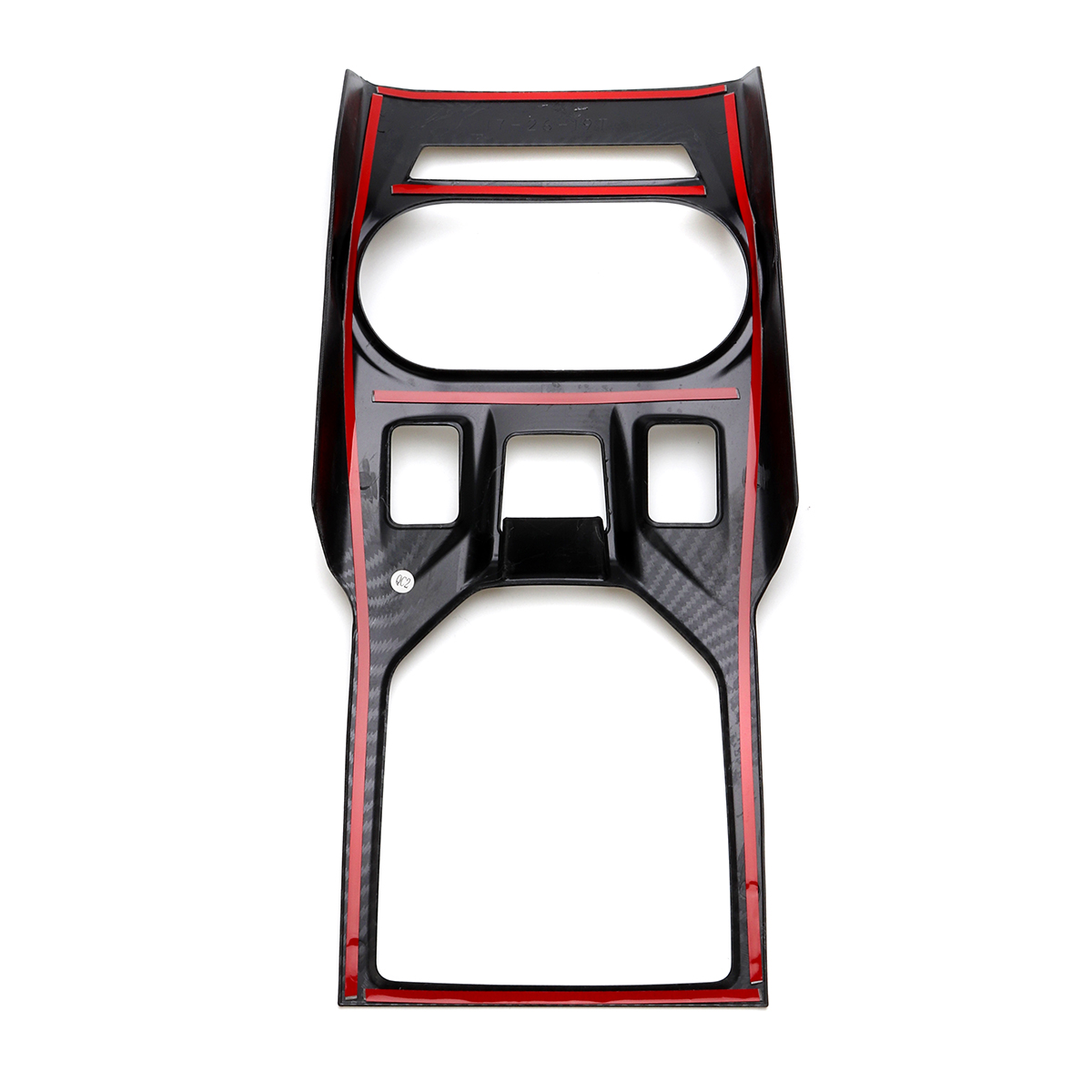 ABS-Carbon-Fiber-Style-Interior-Gear-Shift-Box-Panel-Cover-Car-Moulding-Trim-Strip-For-Subaru-XV-17--1509414
