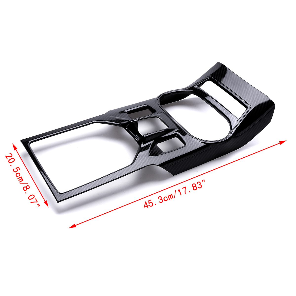 ABS-Carbon-Fiber-Style-Interior-Gear-Shift-Box-Panel-Cover-Car-Moulding-Trim-Strip-For-Subaru-XV-17--1509414