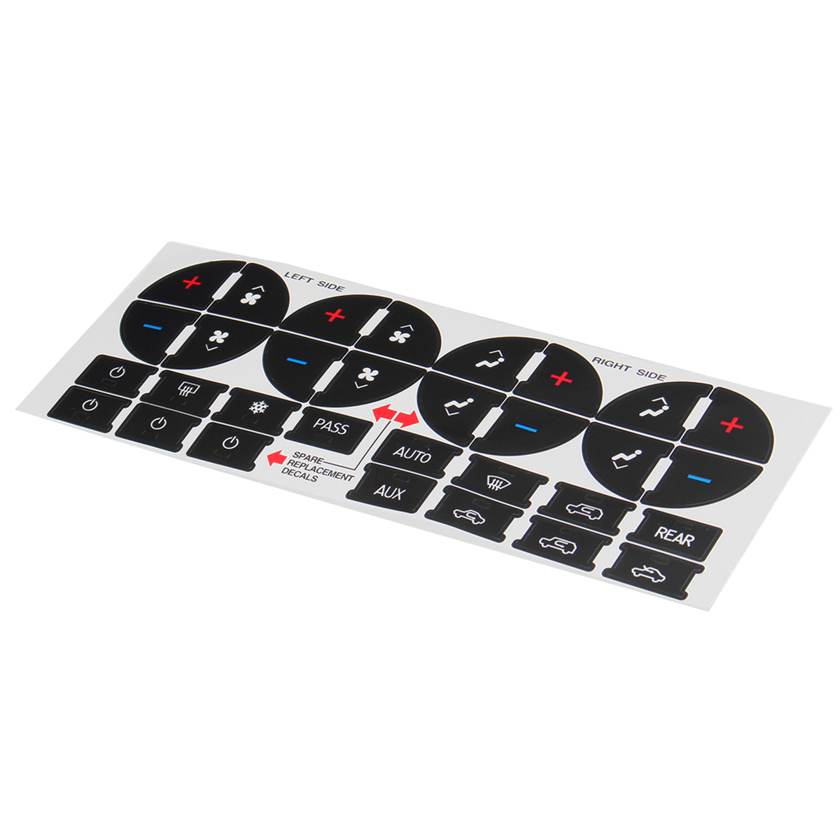 AC-Dash-Button-Repair-Kit-Car-PVC-Decals-Sticker-For-General-Motors-SUV-Trucks-1534627