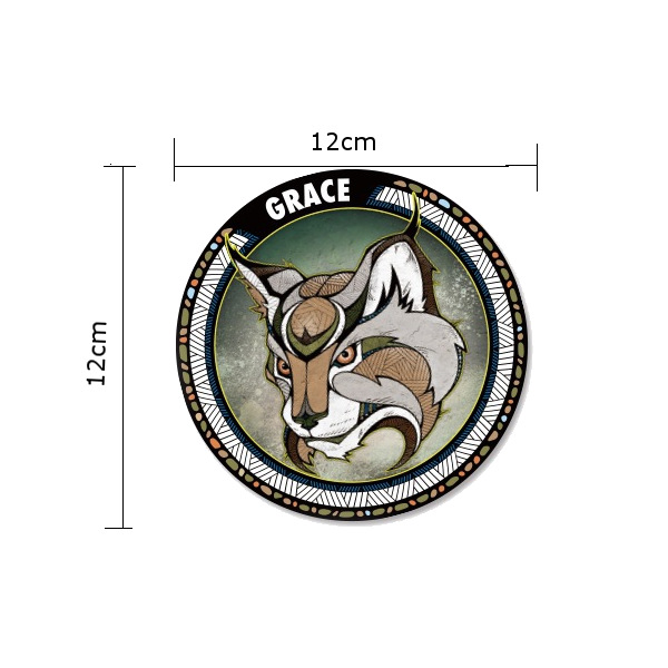 Animal-Totem-Grace-Ambition-Vision-Team-Wisdom-Car-Stickers-Auto-Truck-Vehicle-Motorcycle-Decal-1186134