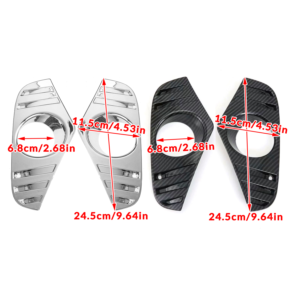 Car-ABS-Chrome-Front-Fog-Lamp-Cover-Trim-2Pcs-For-Toyota-RAV4-2019-2020-1639576