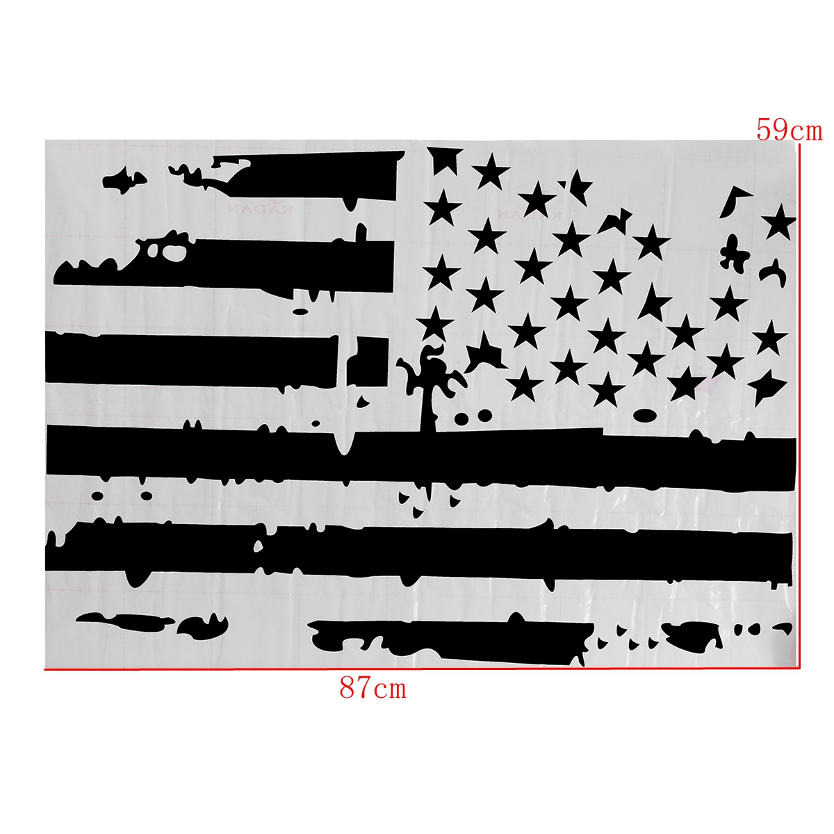 Car-American-USA-Flag-Hood-Blackout-Vinyl-Decal-Stickers-For-JeepWrangler-JK-TJ-YJ-1526059