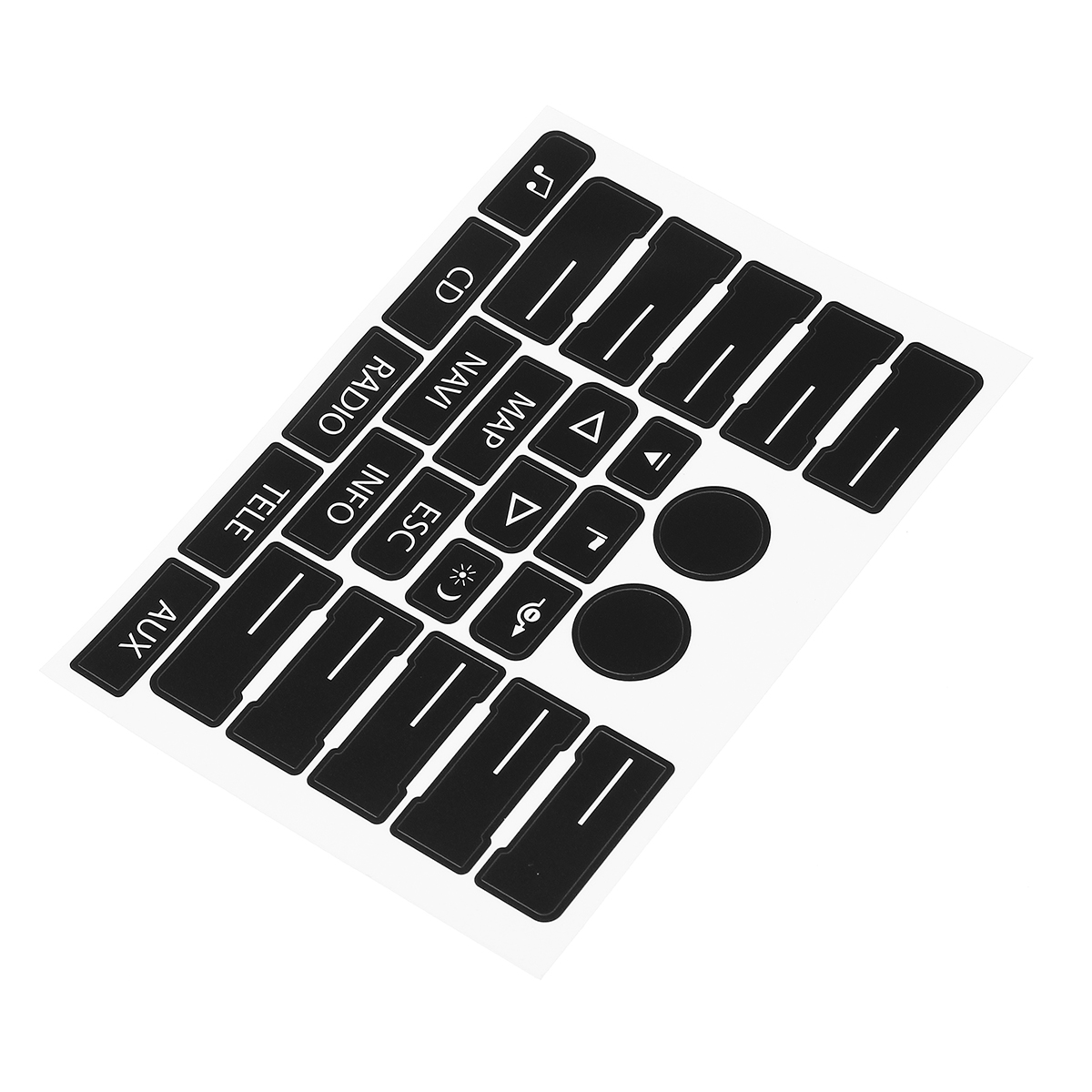 Car-Control-Button-Repair-Kit-Decals-Stickers-for-VW-Volkswagen-Touareg-04ndash09-1435822