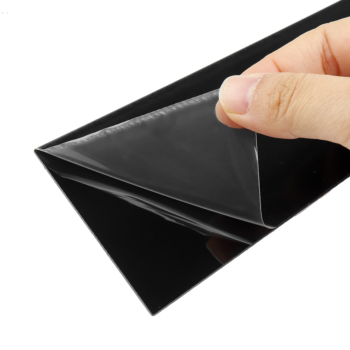 Car-Door-B-Pillar-Mirror-Plate-Molding-Trim-Black-For-Hyundai-creta-ix25-2016-19-1674408