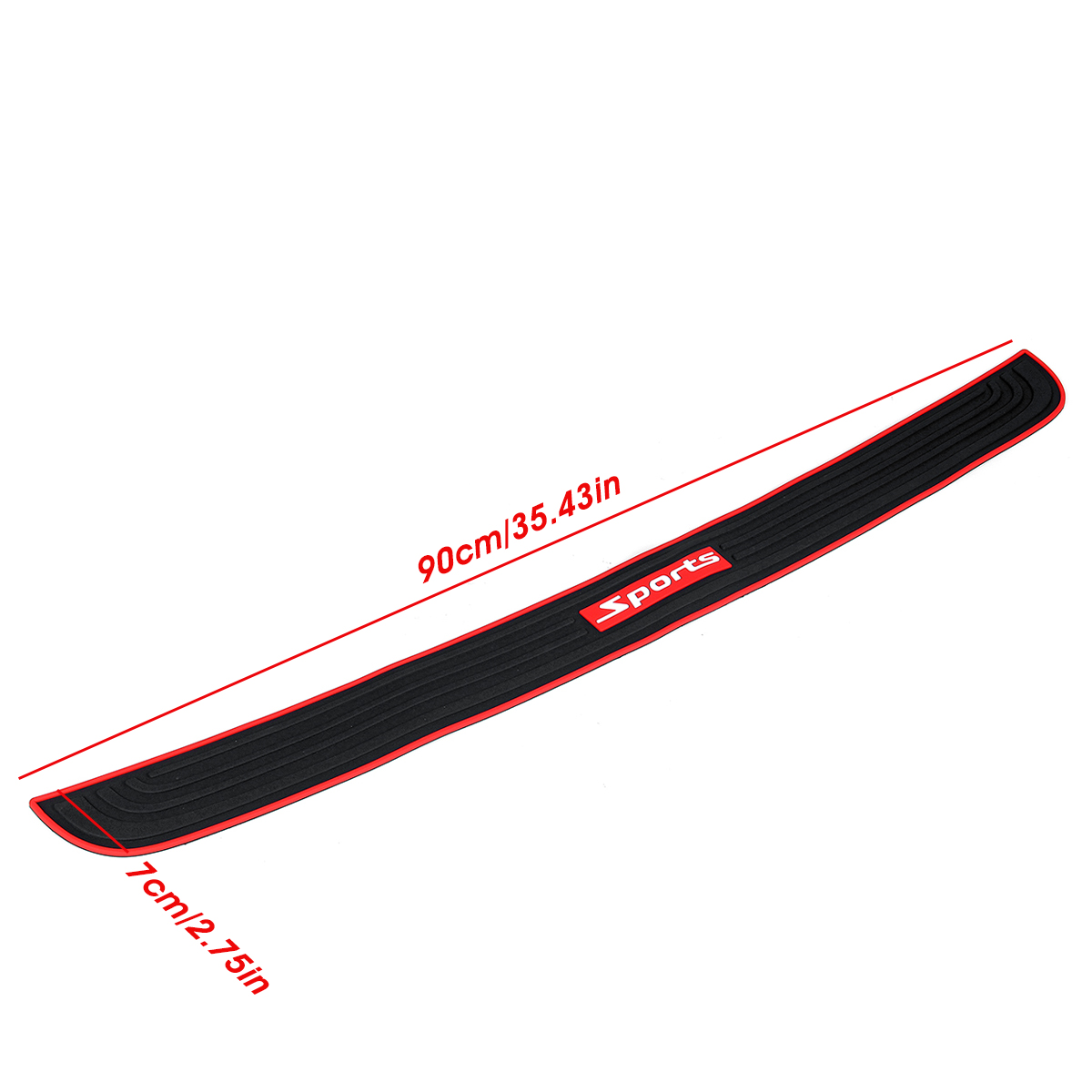 Car-Rear-Trunk-Sill-Bumper-Guard-Protector-Rubber-Pad-Cover-Strip-1551805