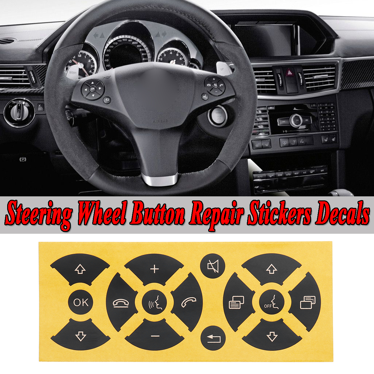 Car-Steering-Wheel-Button-Repair-Stickers-Decals-for-Mercedes-for-Benz-1373585