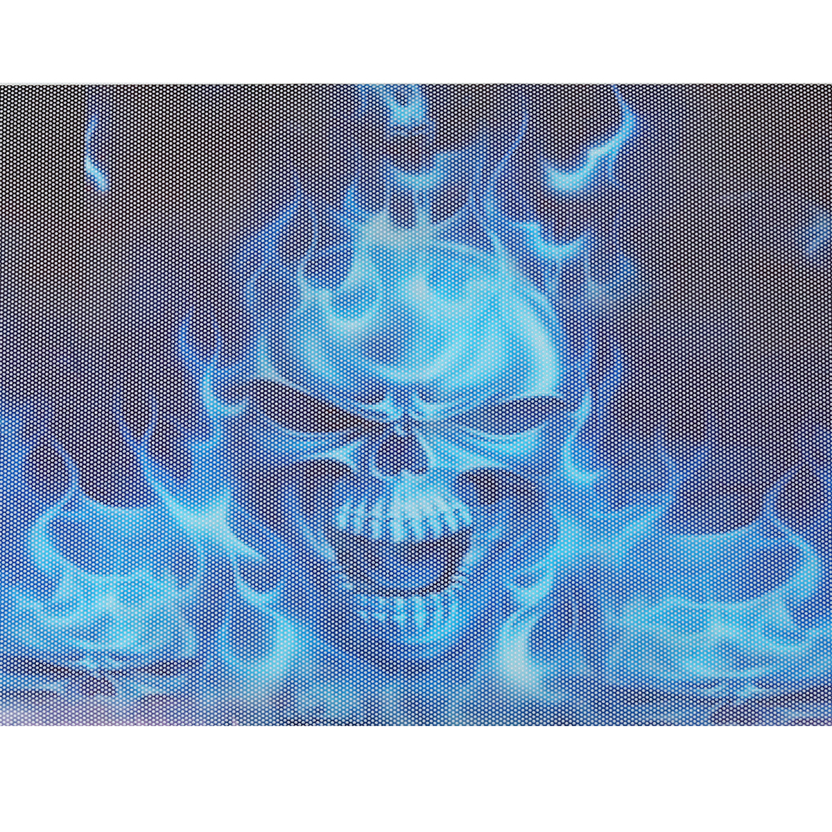 Car-Window-Sticker-Wall-Decal-Waterproof-PVC-Blue-Flaming-Skull-Truck-Decor-1679304