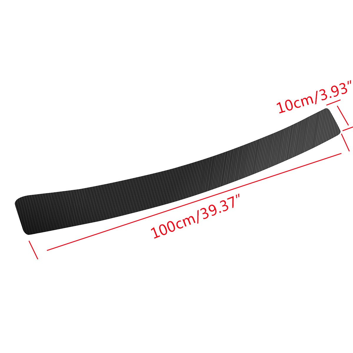 Carbon-Fiber-Sticker-Vinyl-Decal-Car-Tail-Trunk-Sill-Plate-Bumper-Guard-Protector-Cover-Trim-1356569