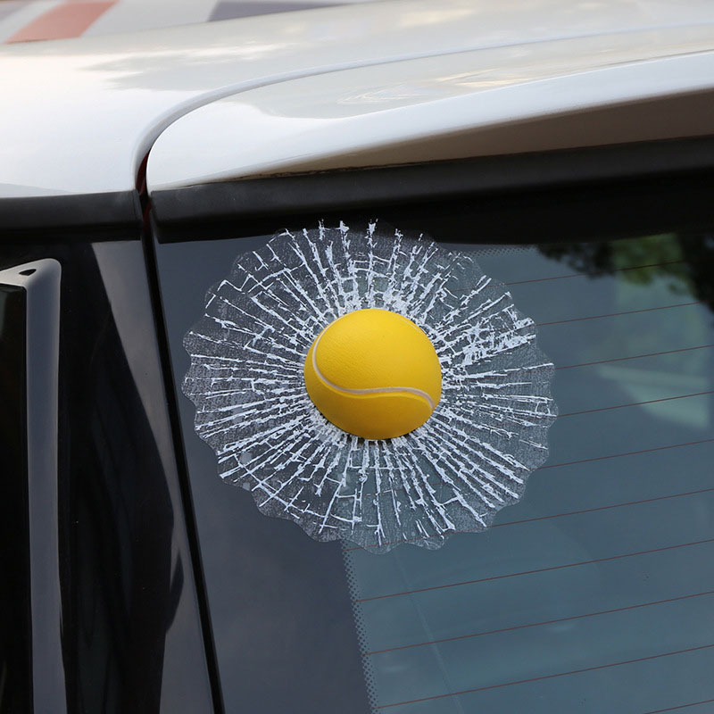 Creative-Waterproof--PVC-3D-Car-Window-Stickers-Tennis-Ball-Hits-Car-Body-Decal-1304076