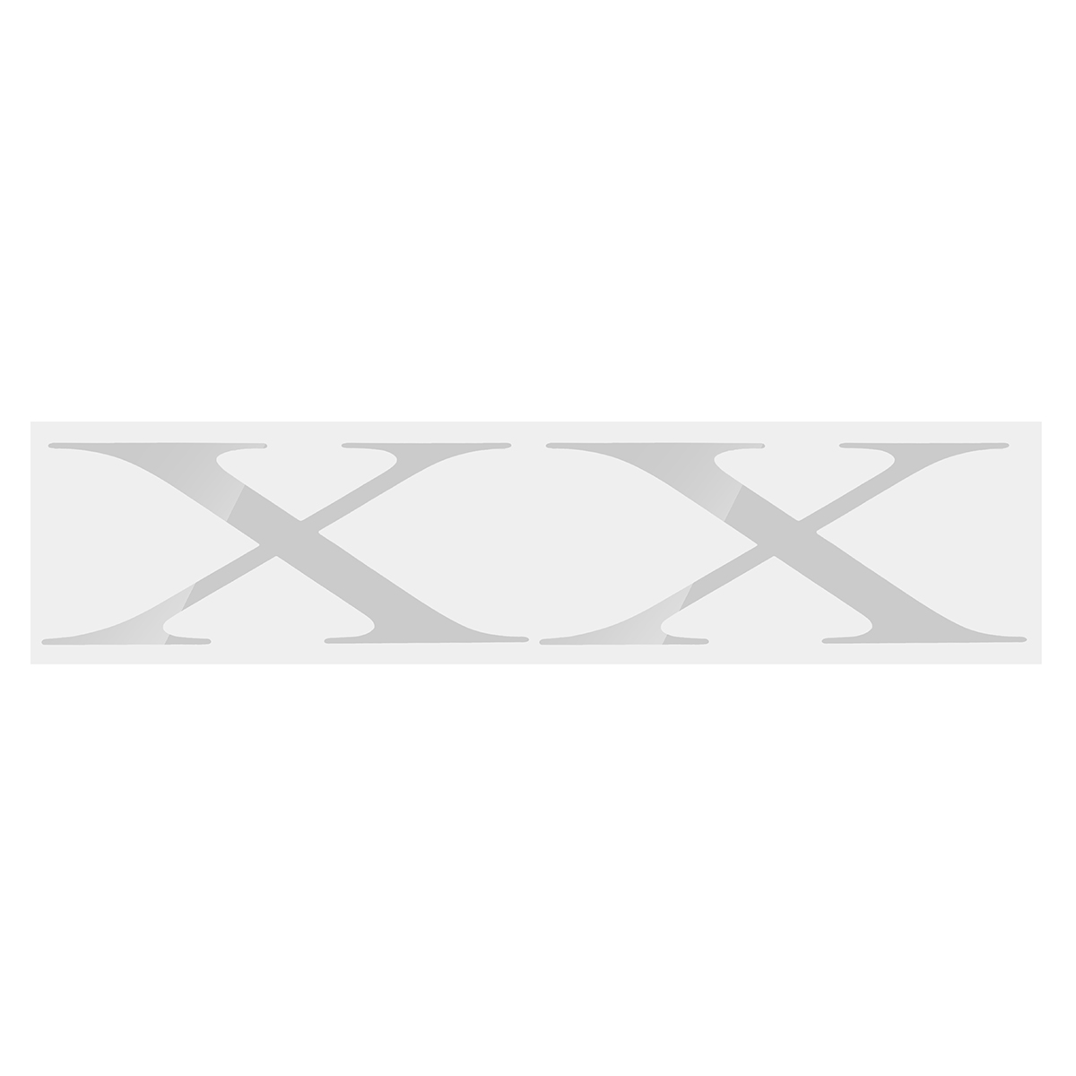 MODEL-X-Car-Body-Stickers-X-Shape-Carbon-Back-Matte-Electroplated-Silver-1598049