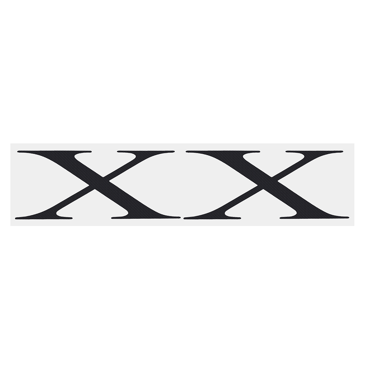 MODEL-X-Car-Body-Stickers-X-Shape-Carbon-Back-Matte-Electroplated-Silver-1598049