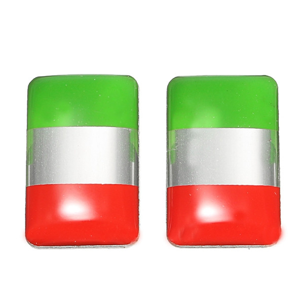 Pair-Aluminium-Italy-Flag-Badge-Emblem-Car-Sticker-Self-adhesive-Labeling-Decal-Decoration-1077491