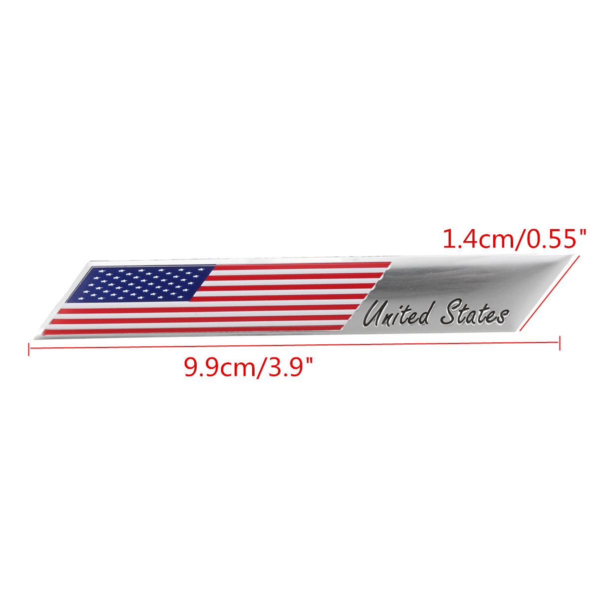 Small-Trunk-Emblem-Badge-Sticker-Aluminum-United-States-USA-US-Flag-Fender-Decals-1157628