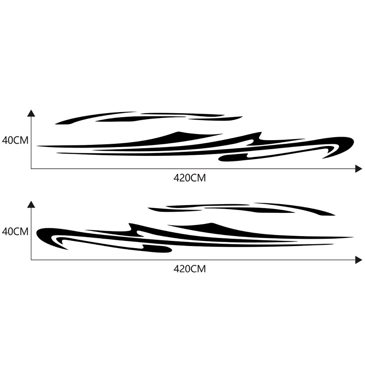 Stripes-Decal-Vehicle-Camper-Caravan-Motorhome-Stickers-For-Mercedes-Sprinter-1710004