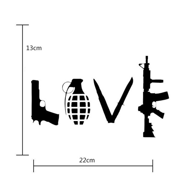 Weapons-Car-Stickers-Auto-Truck-Vehicle-Motorcycle-Decal-1169845