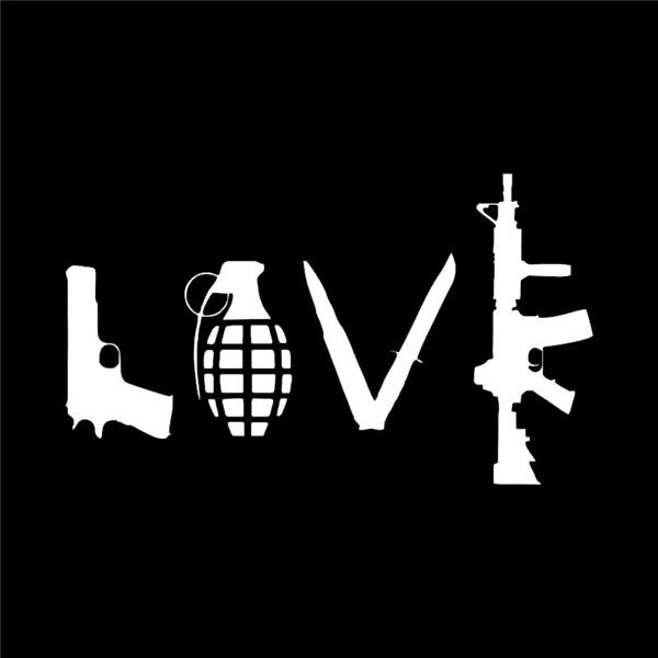 Weapons-Car-Stickers-Auto-Truck-Vehicle-Motorcycle-Decal-1169845