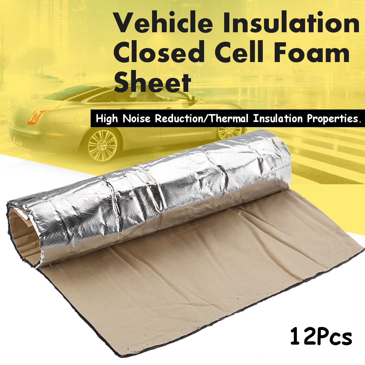 12Pcs-5mm-Car-Firewall-Sound-Deadener-Heat-Insulation--Cotton-Deadening-Material-Mat-Pad-1576554
