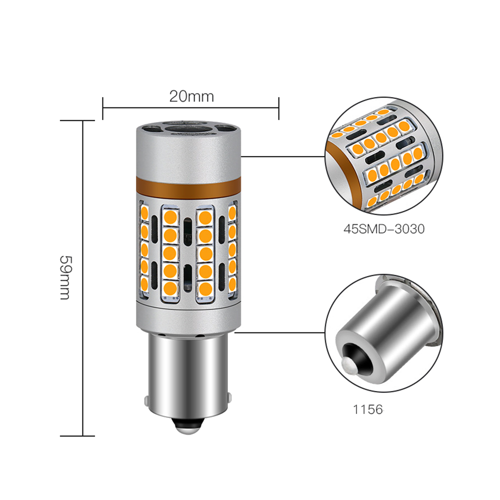 1156-3156-7440-45SMD-LED-Car-Turn-Signal-Light-CANBUS-Error-Free-with-Cooling-Fan-12V-224W-2000LM-Ye-1750303