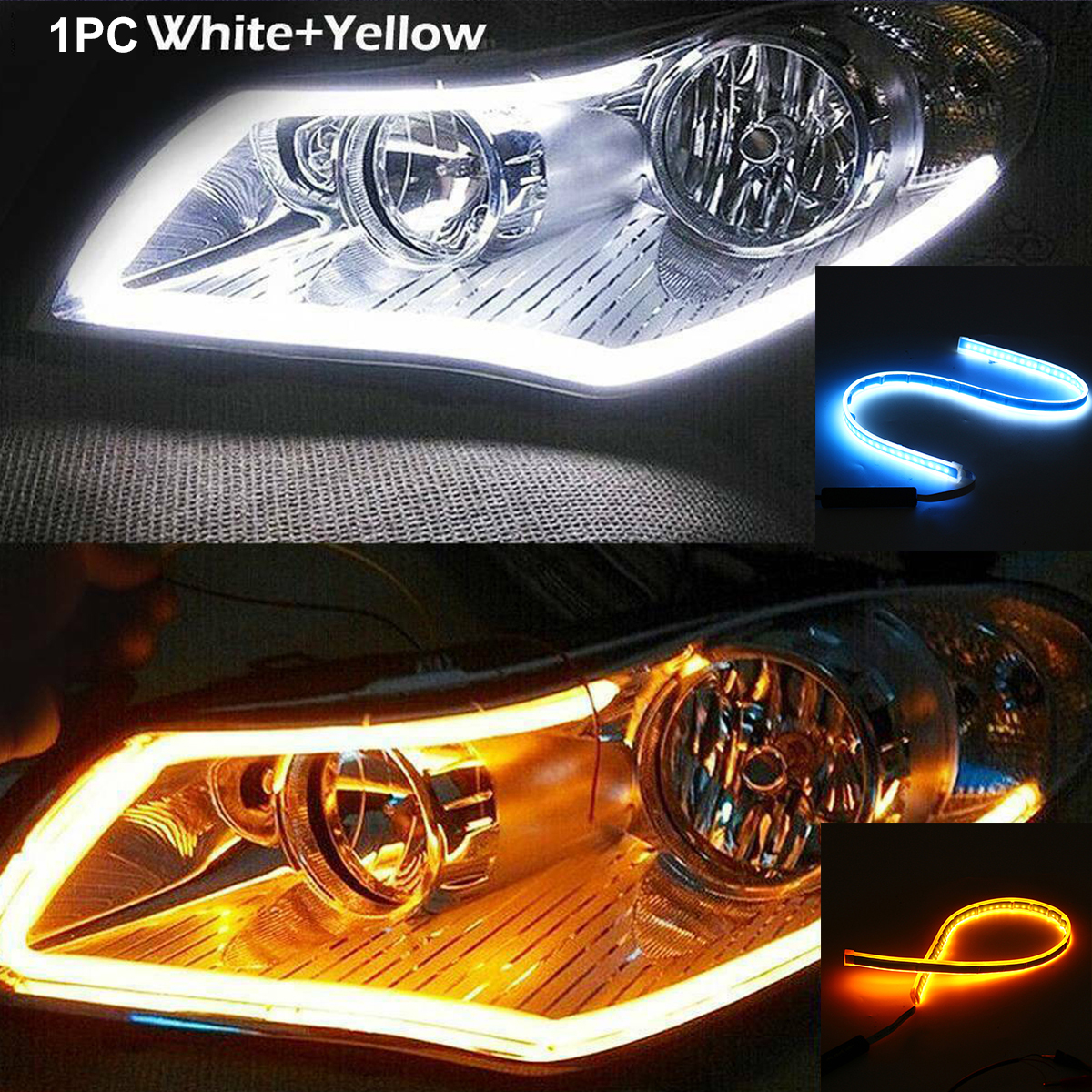 12V-10W-60CM-Car-LED-Strip-Light-Daytime-Running-Turn-Signal-Angel-Eye-Headlight-Lamp-Waterproof-1722461