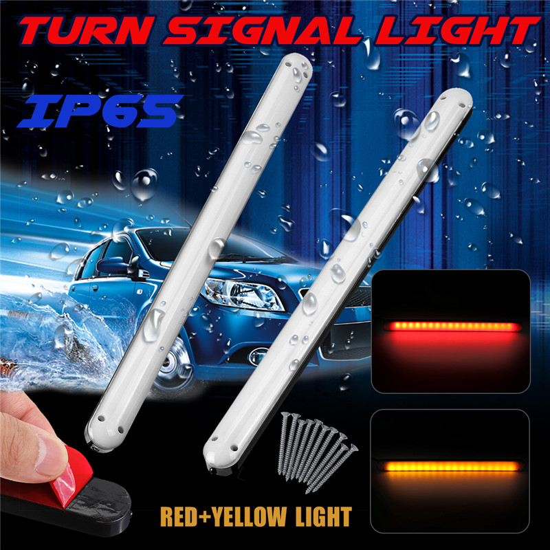 12V-36-LED-Flowing-Turn-Signal-Light-Red--Yellow-Daytime-Running-Light-Brake-Tail-Light-Waterproof-1773124