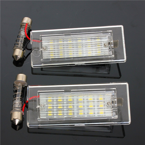 18-LEDs-Number-License-Plate-Lights-White-Lamp-for-BMW-X5-E53-X3-E83-966128