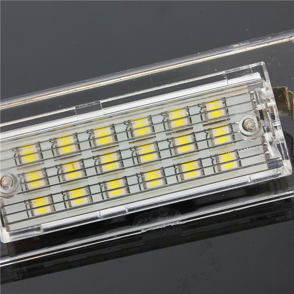 18-LEDs-Number-License-Plate-Lights-White-Lamp-for-BMW-X5-E53-X3-E83-966128