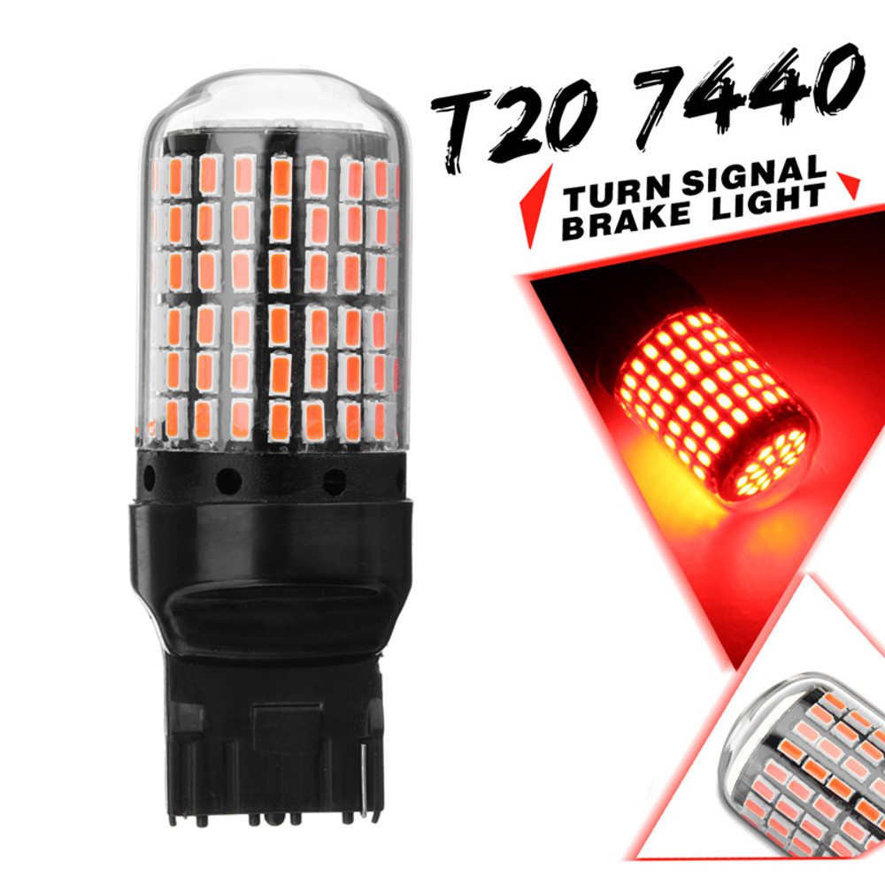 1Pcs-T20-7440-3014-144LED-Car-Turn-Signal-Lights-Red-Stop-Brake-Lamp-Bulb-42W-DC12V-1374094