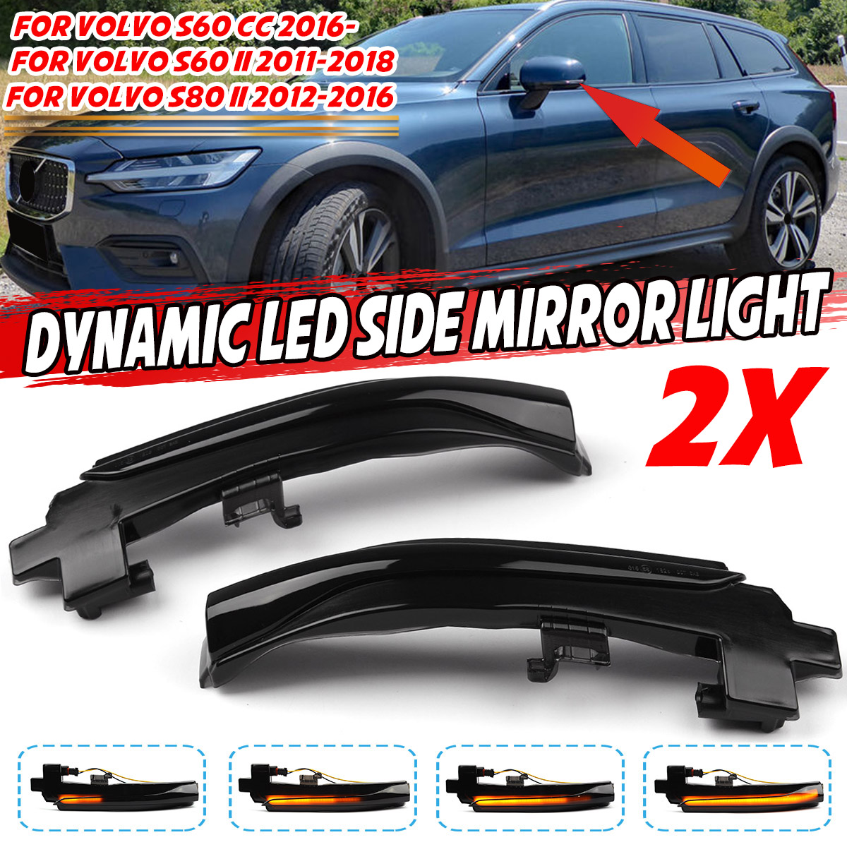 2PCS-LED-Side-Mirror-Blinker-Light-Turn-Signal-Lamp-FOR-Volvo-S60-CC-S60-S80-V40-CC-V60-1810163