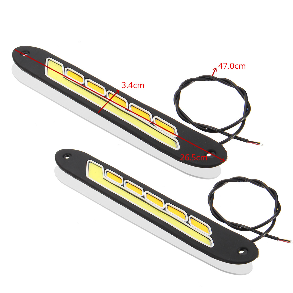 2Pcs-12V-COB-LED-Car-DRL-Daytime-Running-Lights-Strip-Yellow--White-Dual-Color-Turn-Signal-Fog-DayLi-1722971