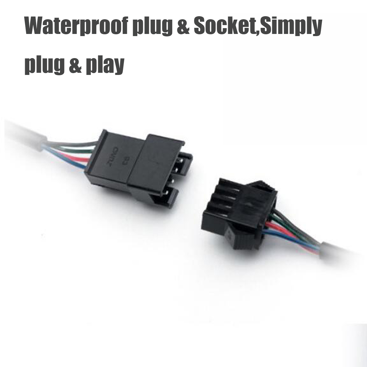 2X-Flowing-LED-Lights-Flexible-DRL-Turn-Signal-Lamp-Strip-Switchback-WhiteAmber-1638006