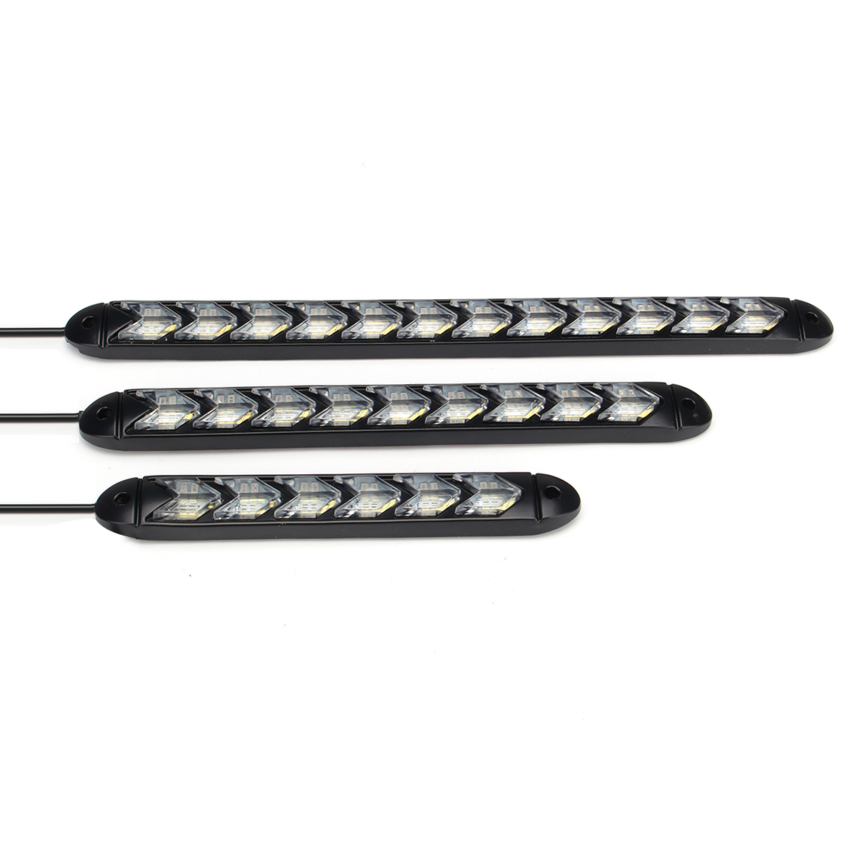 2X-Flowing-LED-Lights-Flexible-DRL-Turn-Signal-Lamp-Strip-Switchback-WhiteAmber-1638006