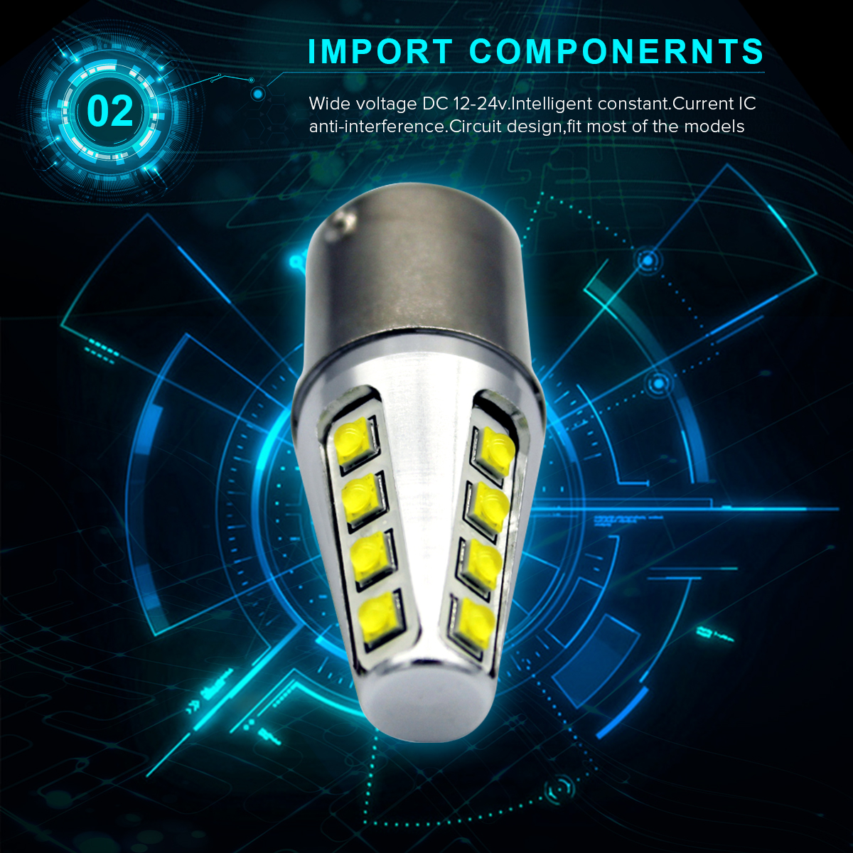Autoleader-A23-Corn-LED-Car-Turn-Lights-Signal-Bulbs-1156-1157-7440-7443-3156-3157-1274719