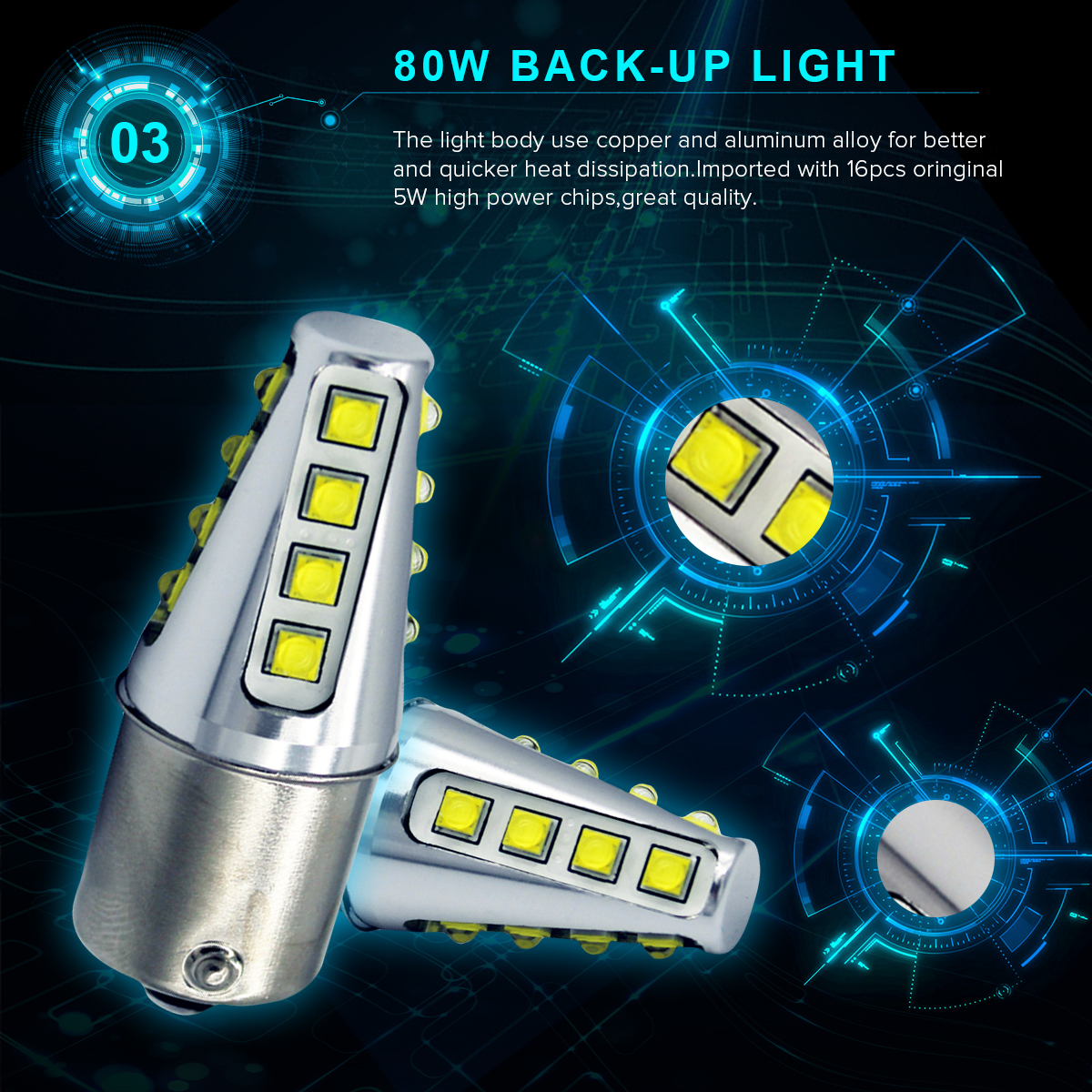 Autoleader-A23-Corn-LED-Car-Turn-Lights-Signal-Bulbs-1156-1157-7440-7443-3156-3157-1274719