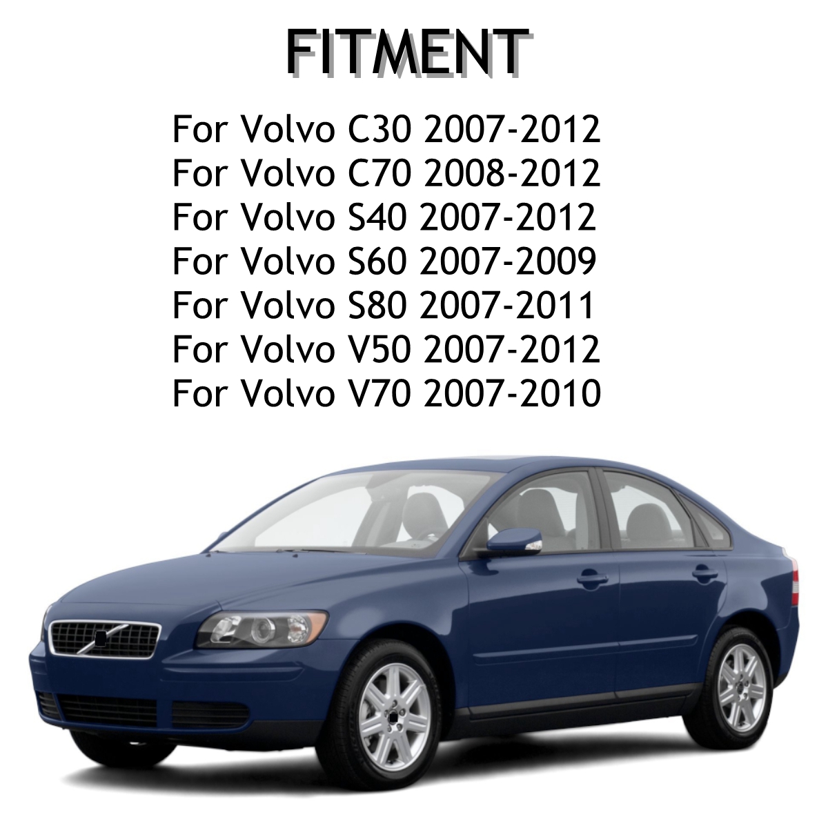 Car-Rearview-Mirror-Lights-Turn-Indicator-Signal-Lamps-LeftRight-For-Volvo-S40-S60-S80-C30-C70-V50-V-1610798