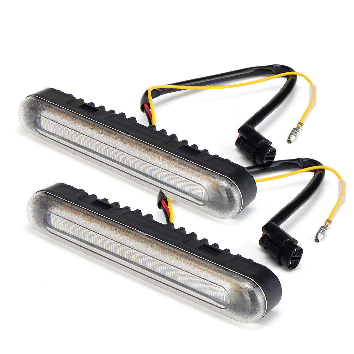 Dual-Color-28LED-Car-Turn-Signal-Lights-Daytime-Running-Fog-DRL-Lamp-Waterproof-YellowWhite-1330903