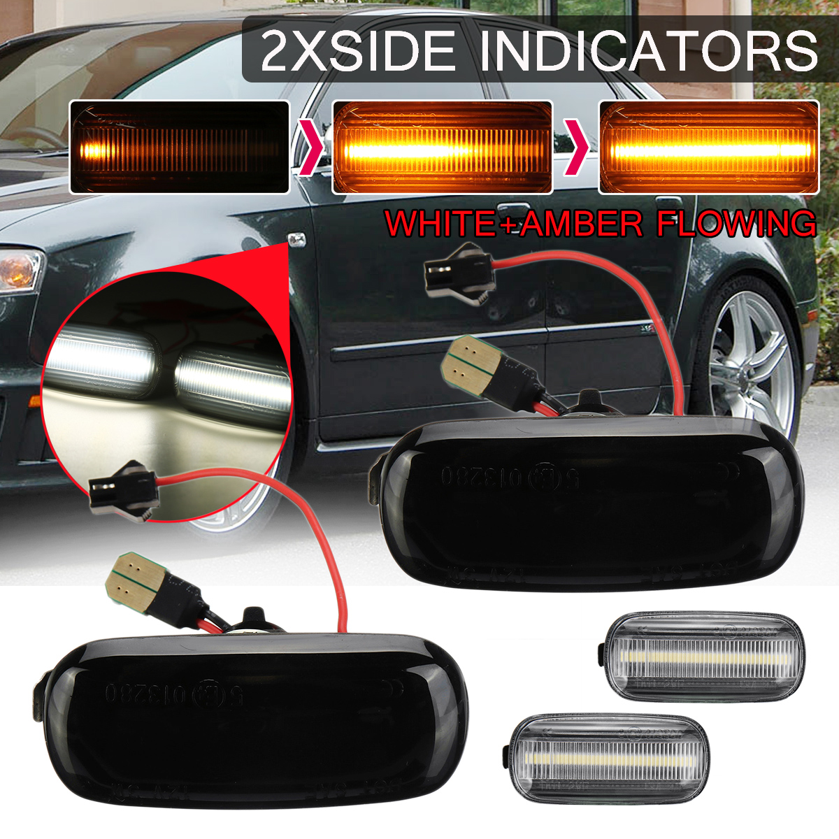 Dynamic-Flowing-LED-Side-Indicator-Repeaters-Lights-Dual-Color-for-Audi-A3-S3-A4-S4-A6-S6-1664173