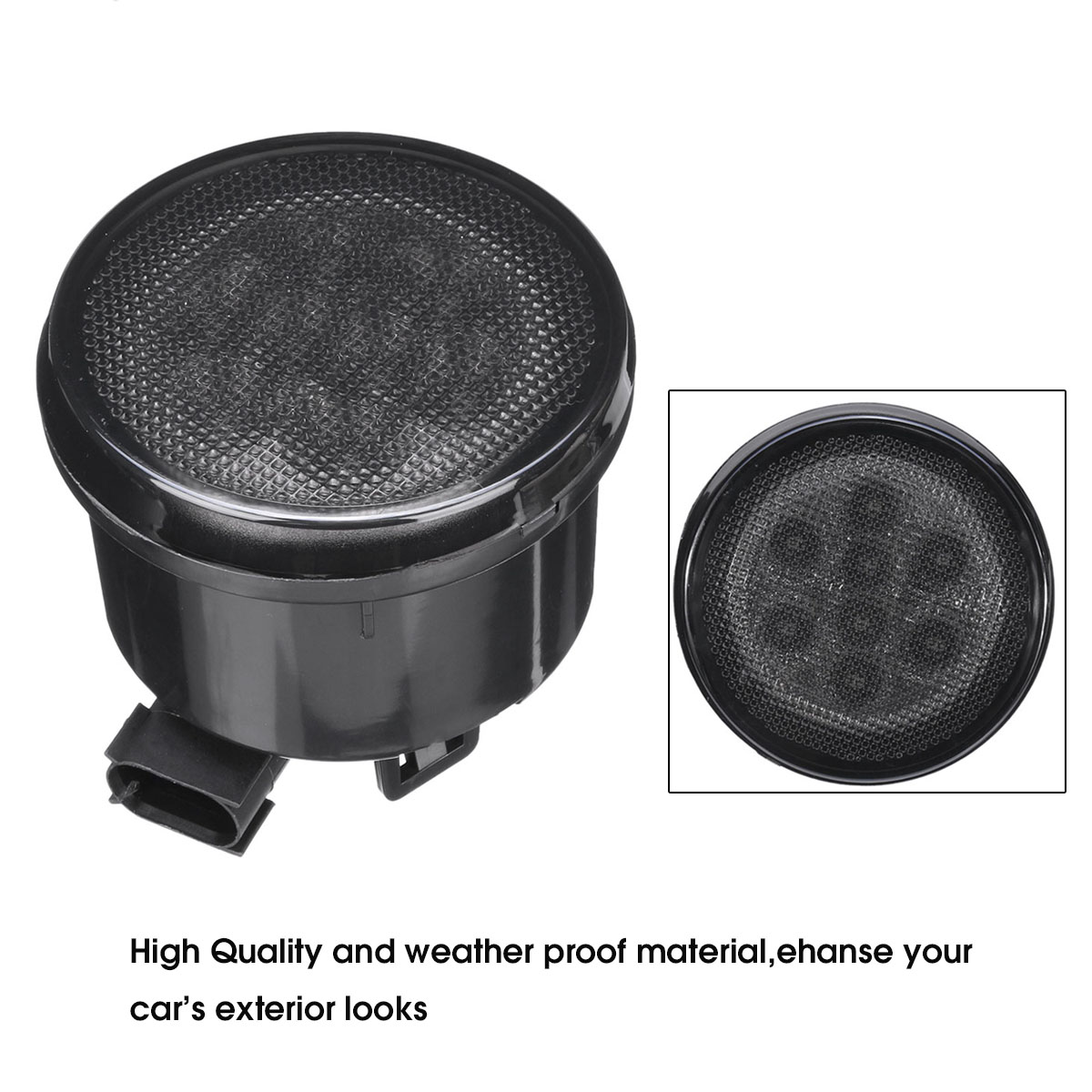 Front-Grill-Flood-LED-Turn-Signal-Lights-Smoke-Lens-Amber-For-Jeep-Wrangler-1987-2018-1574574