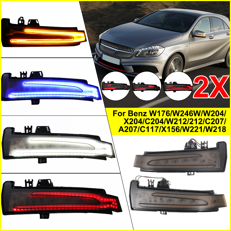 LED-Side-Mirror-Sequential-Dynamic-Turn-Signal-Lights-Repeaters-Lamps-For-Mercedes-A-B-C-E-S-CLS-CLA-1579738