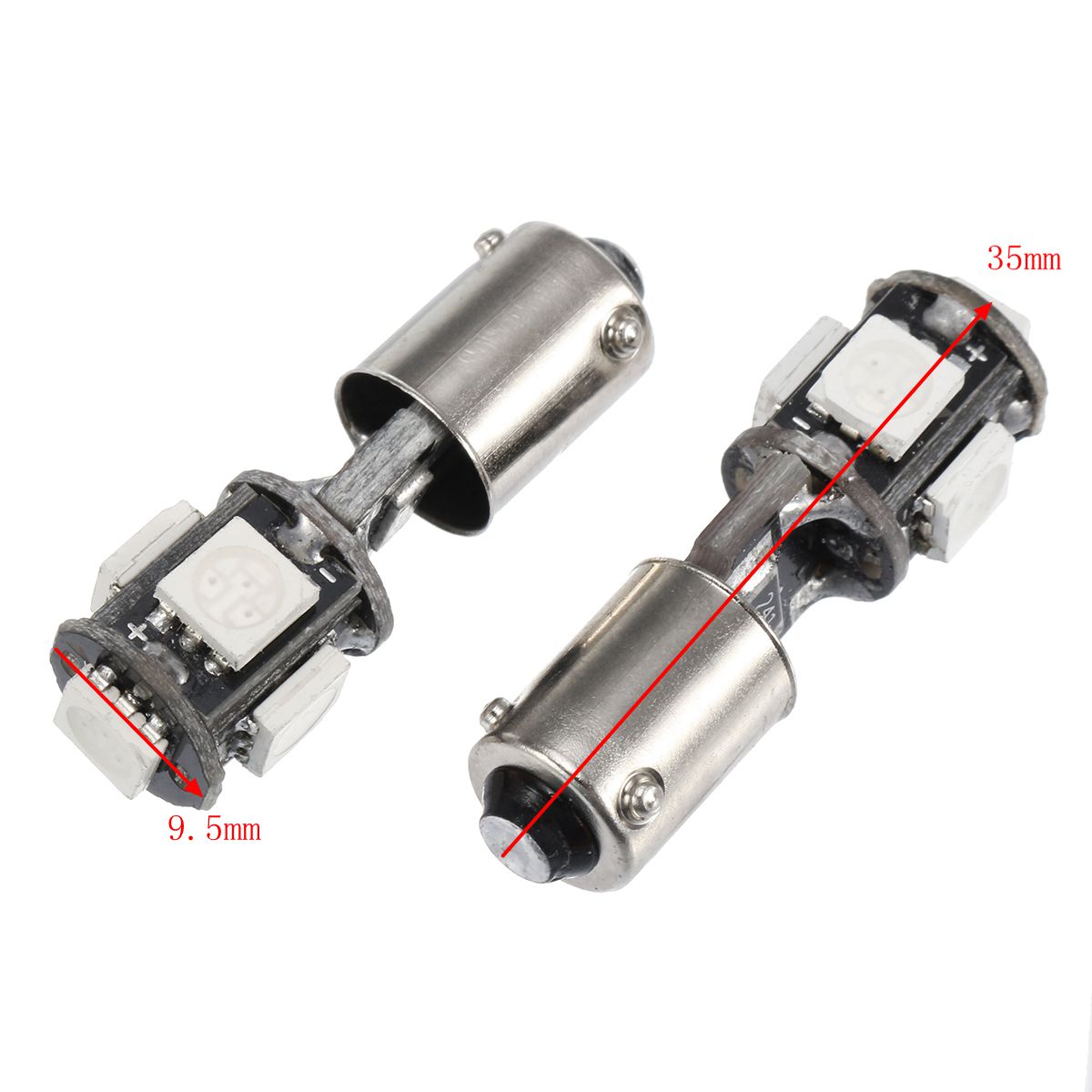 Pair-5W-500LM-BAY9S-435-H21W-5050-SMD-LED-Car-Turn-Indicator-Lights-Bulb-Side-Marker-Lamp-1315683