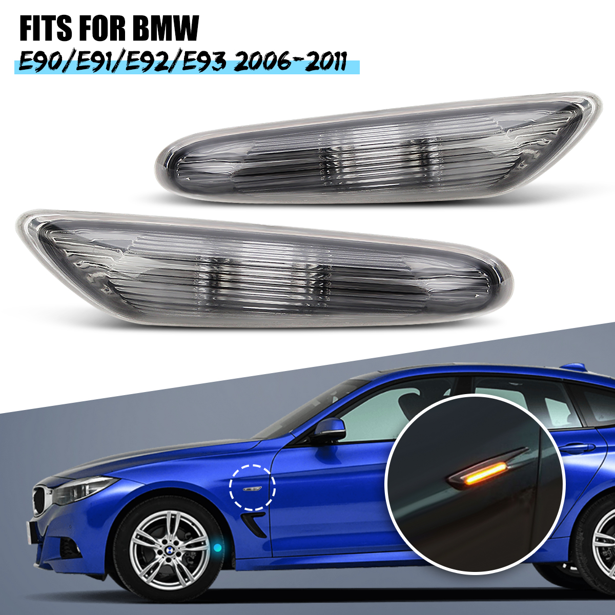 Pair-Car-Side-Marker-Lights-Left-Right-Turn-Indicator-Signal-Lamps-for-BMW-E90-E91-E92-E93-2006-2011-1542634