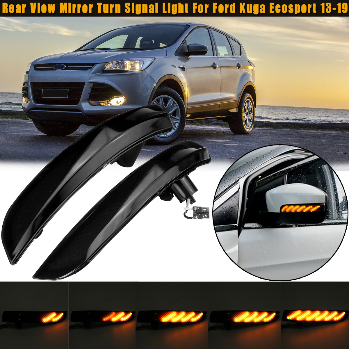 Pair-Smoked-Dynamic-LED-Rear-View-Mirror-Turn-Signal-Lights-Yellow-For-Ford-Kuga-Ecosport-2013-2019-1551714