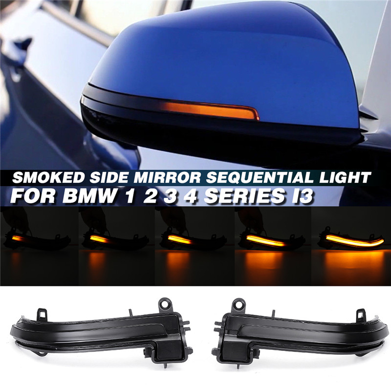 Rearview-Mirror-Lights-Turn-Indicator-Lamp-Flowing-Water-Amber-for-BMW-1-2-3-4-Series-i3-1439583