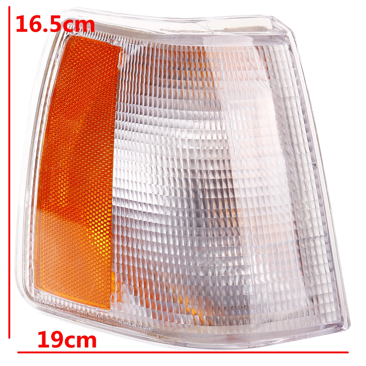 Side-Parking-Corner-Light-Cover-Clear-Lens-Front-Right-for-Volvo-740-940-960-1424067