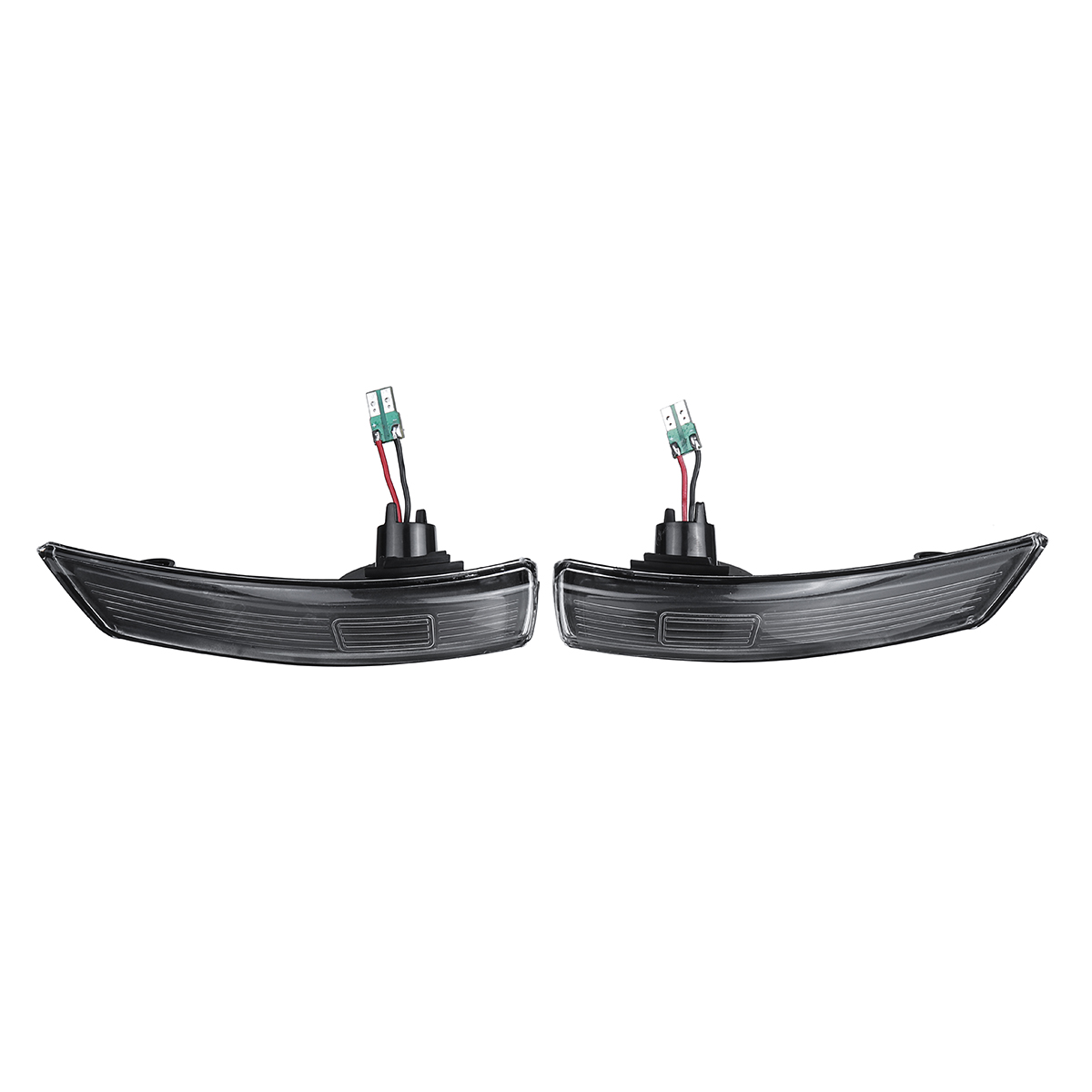 Smoked--LED-Dynamic-Turn-Signal-Lights-Side-Mirror-Blinker-Indicator-Lamp-Yellow-Pair-For-Ford-Focus-1542759