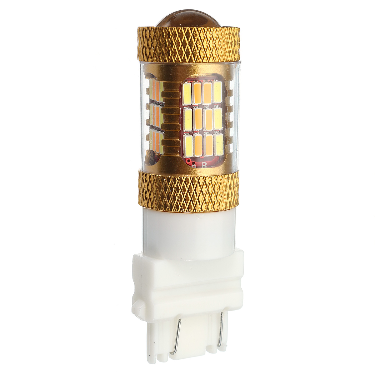 T25-3157-DC10-30V-27W-1400LM-4014-54-LED-Yellow-Car-Turn-Lights-White-DRL-Daytime-Running-Lights-1286996