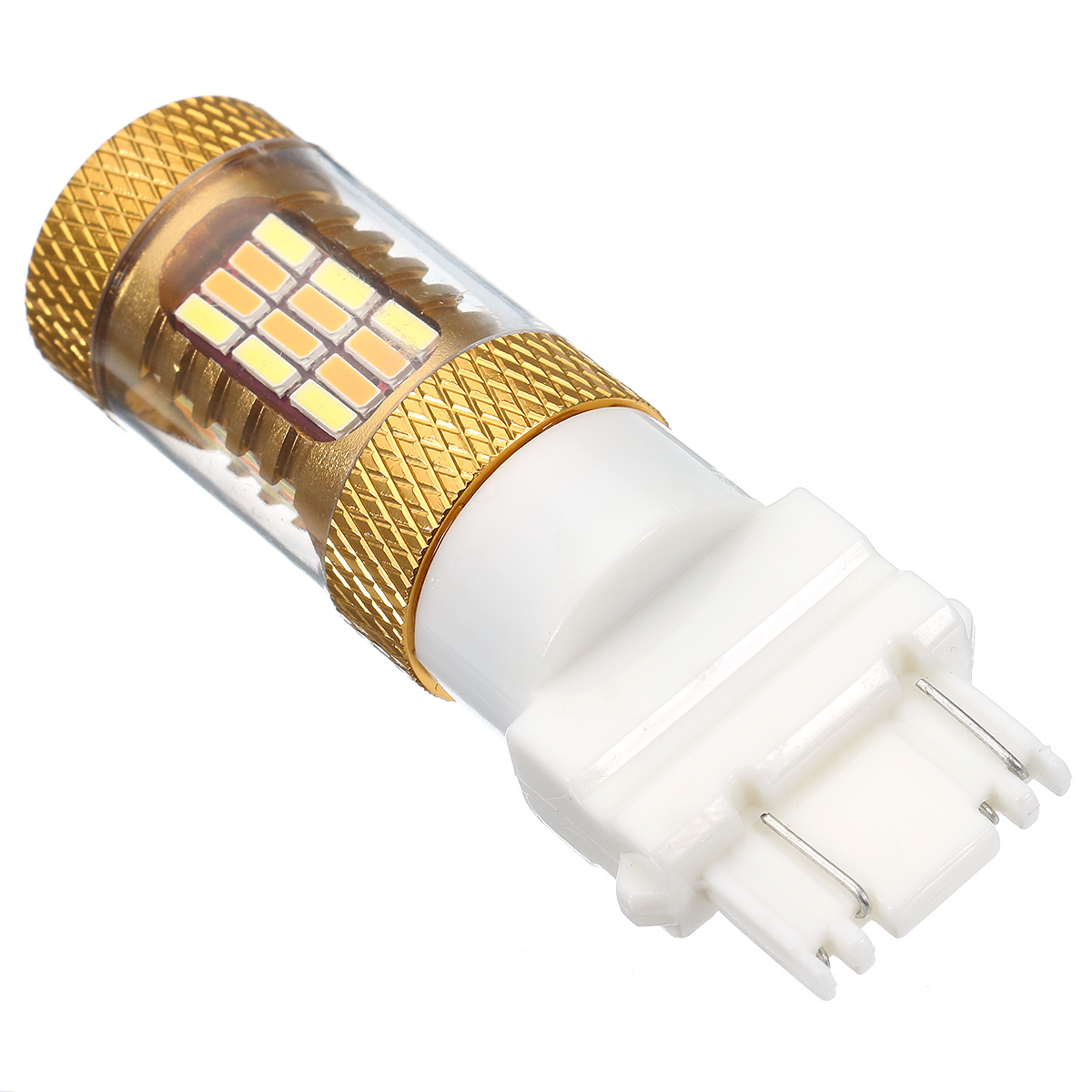 T25-3157-DC10-30V-27W-1400LM-4014-54-LED-Yellow-Car-Turn-Lights-White-DRL-Daytime-Running-Lights-1286996