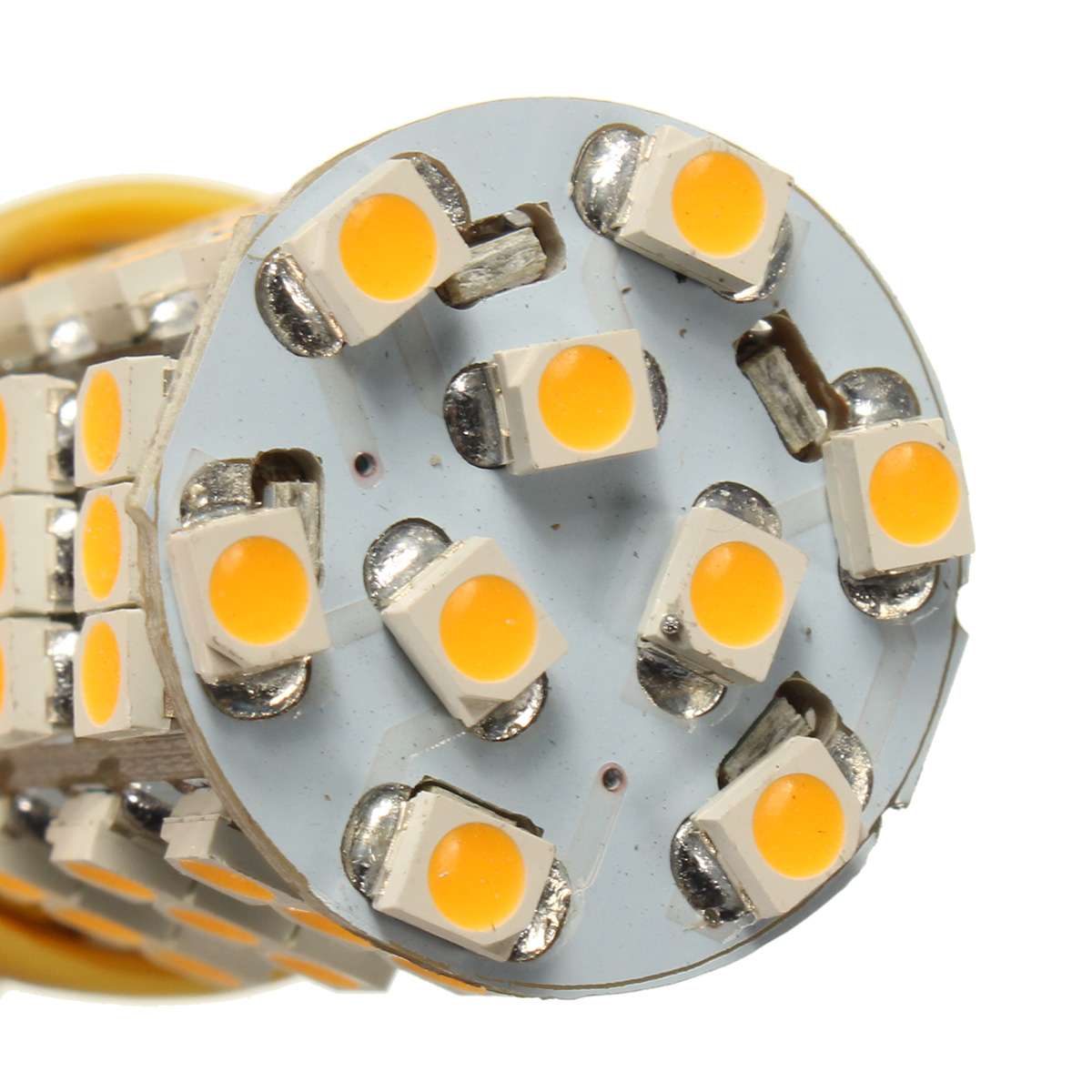 Universal-3157-Amber-Yellow-54SMD-LED-Turn-Signal-Blinker-Corner-Light-Lamp-Bulb-1027959